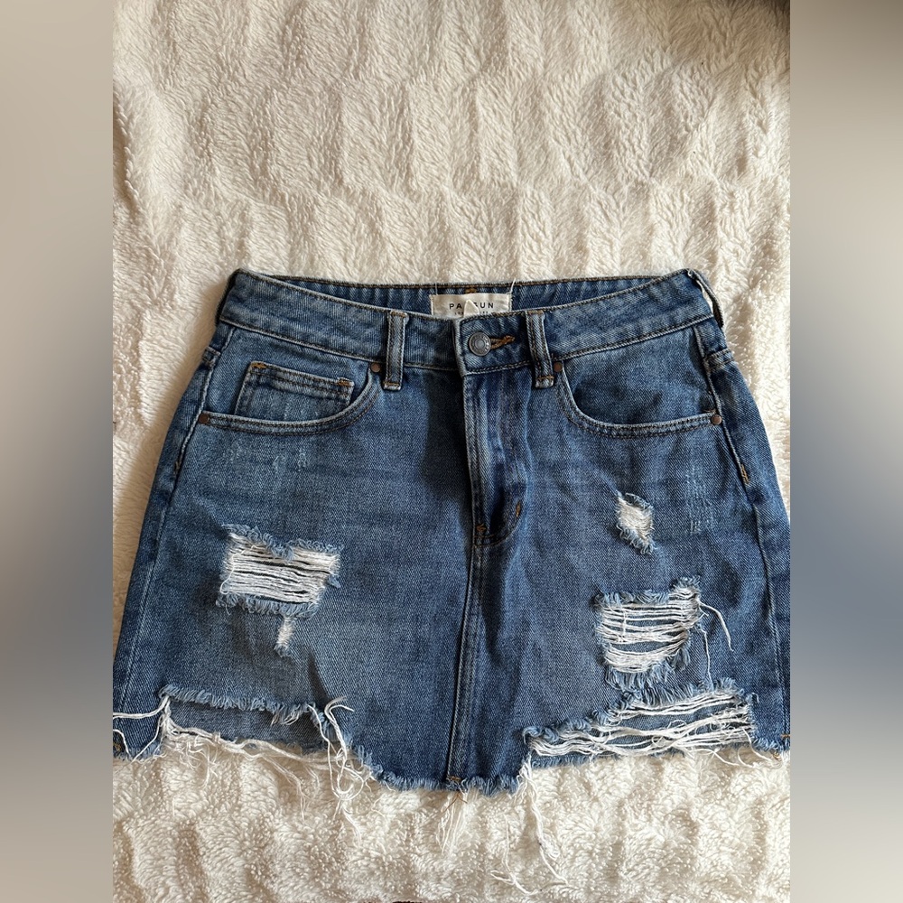 PacSun Denim Mini Skirt